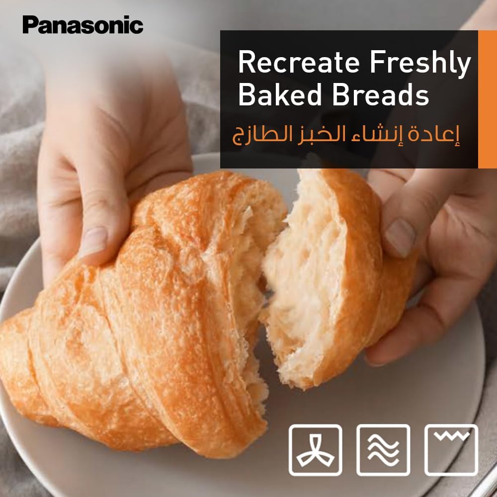 Panasonic NN-CT65MM Horno de microondas, acero inoxidableplata