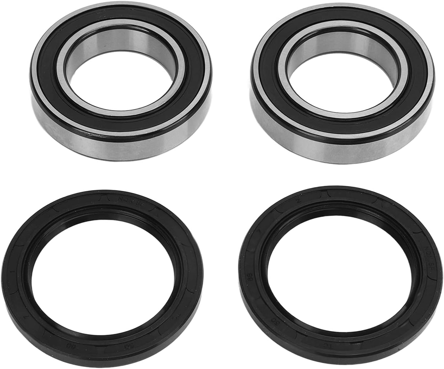 Juego de sellos de rodamientos de rueda de eje trasero 25 1331 Reemplazo para Suzuki LtZ400 QuadSport Z 2003 2008 Kit de sellos de rodamientos de