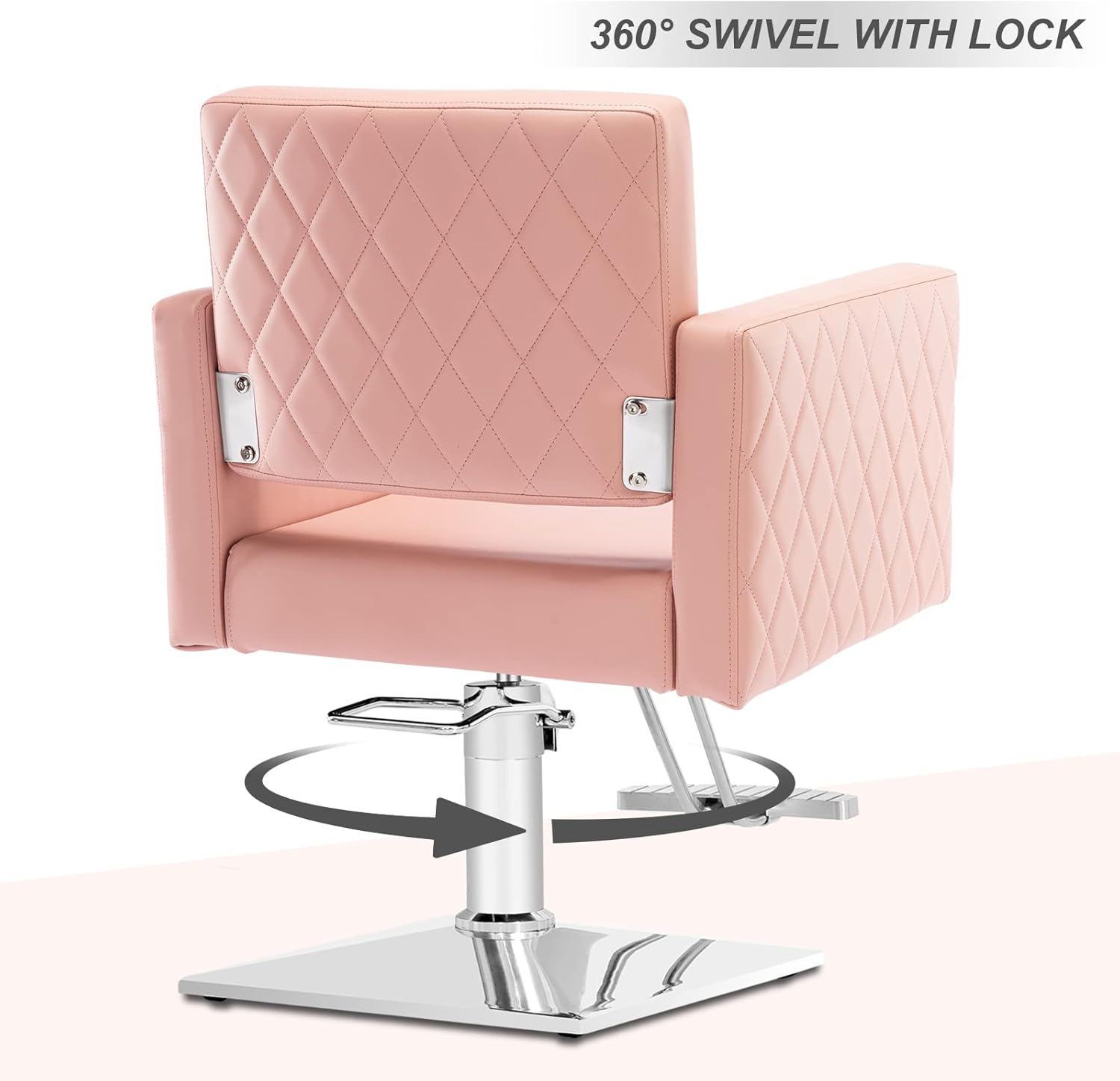 Paddie Silla de salón para estilista, silla hidráulica de altura ajustable, sillas de peluquería multiusos, equipo de spa de belleza, peso máximo de