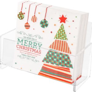 Servilletero acrílico para mesa, dispensador de servilletas actualizado, servilleta para toalla de papel vertical, ideal para accesorios de Servilletero acrílico para mesa, dispensador de servilletas actualizado, servilleta para toalla de papel vertical, ideal para accesorios de