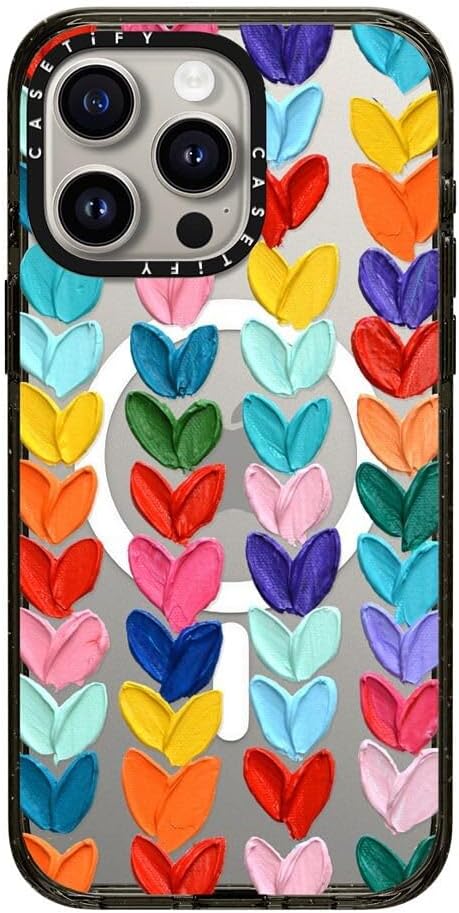 CASETiFY Impact – Funda para iPhone 15 Pro Max 4 veces probada contra caídas de grado militar, protección contra caídas de 8.2 pies, compatible con