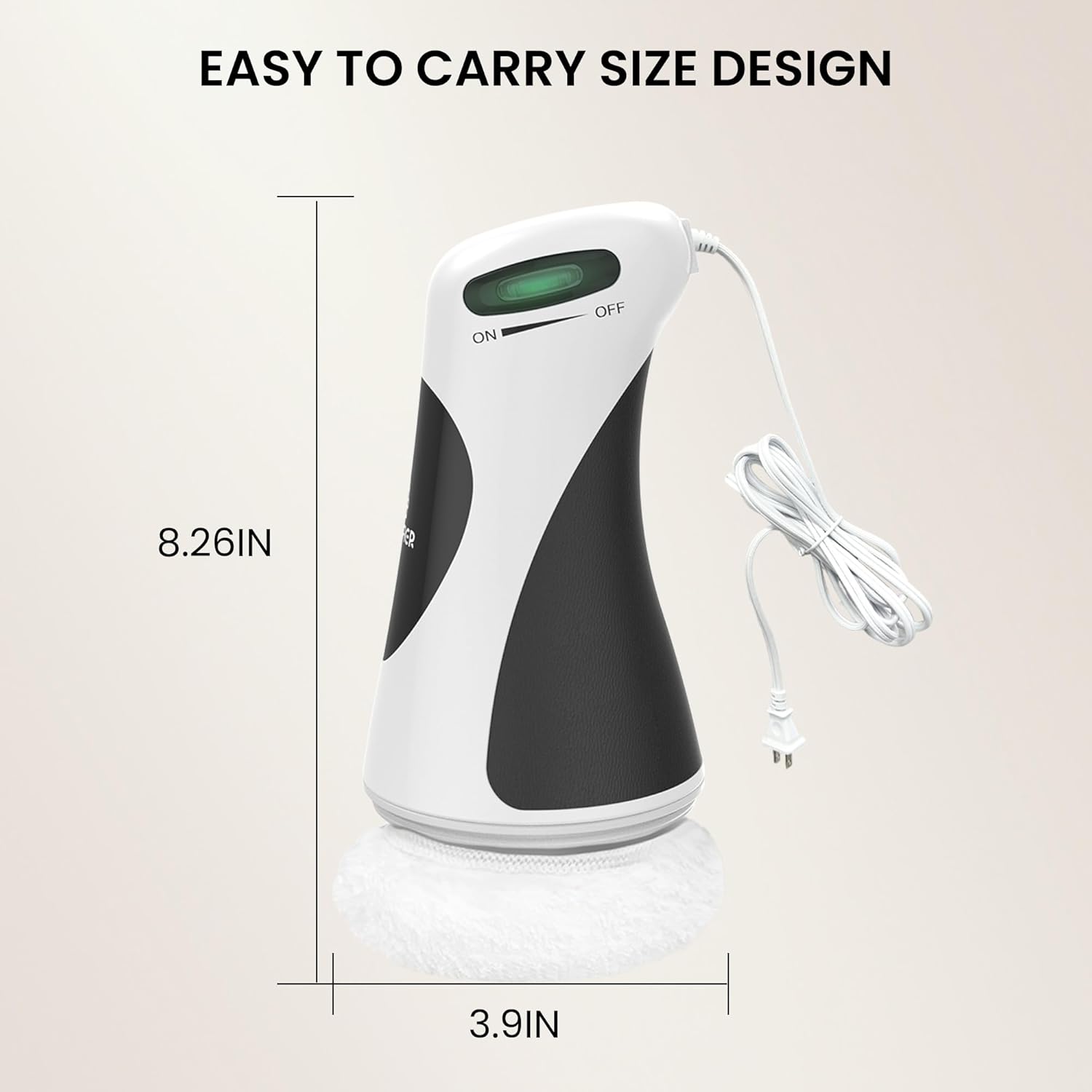 COMFIER Removedor de masajeador de celulitis, máquina de moldear el cuerpo con 5 cabezales de masaje y 6 almohadillas lavables, máquina de
