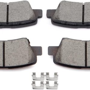 SCITOO 583022TA60, D1445-8428 Pastillas de freno traseras para Hyundai Azera 2012-2017, 2009-2015 para Hyundai Sonata, 2011-2016 para Kia Optima SCITOO 583022TA60, D1445-8428 Pastillas de freno traseras para Hyundai Azera 2012-2017, 2009-2015 para Hyundai Sonata, 2011-2016 para Kia Optima