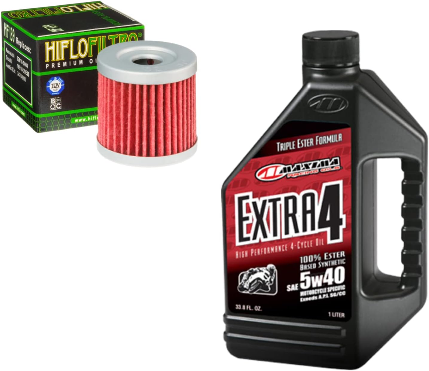 Oil And Filter Change Kit For Arctic Cat 2007 400 DVX TS Synthetic 5W-40