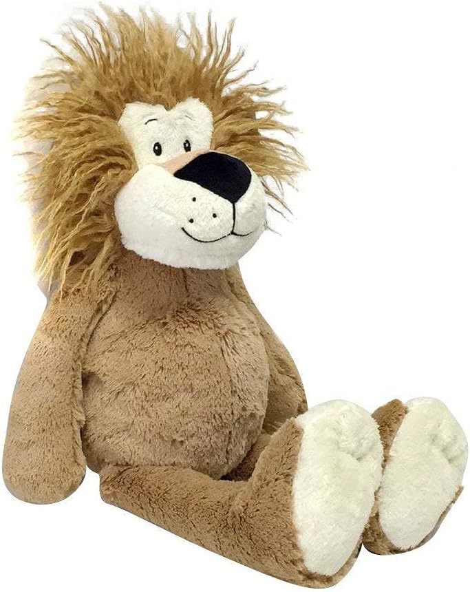 Peluche de león sentado y adorable  15 pulgadas  León de peluche  Peluche de león  León de peluche  León de peluche, peluche de león de juguete,
