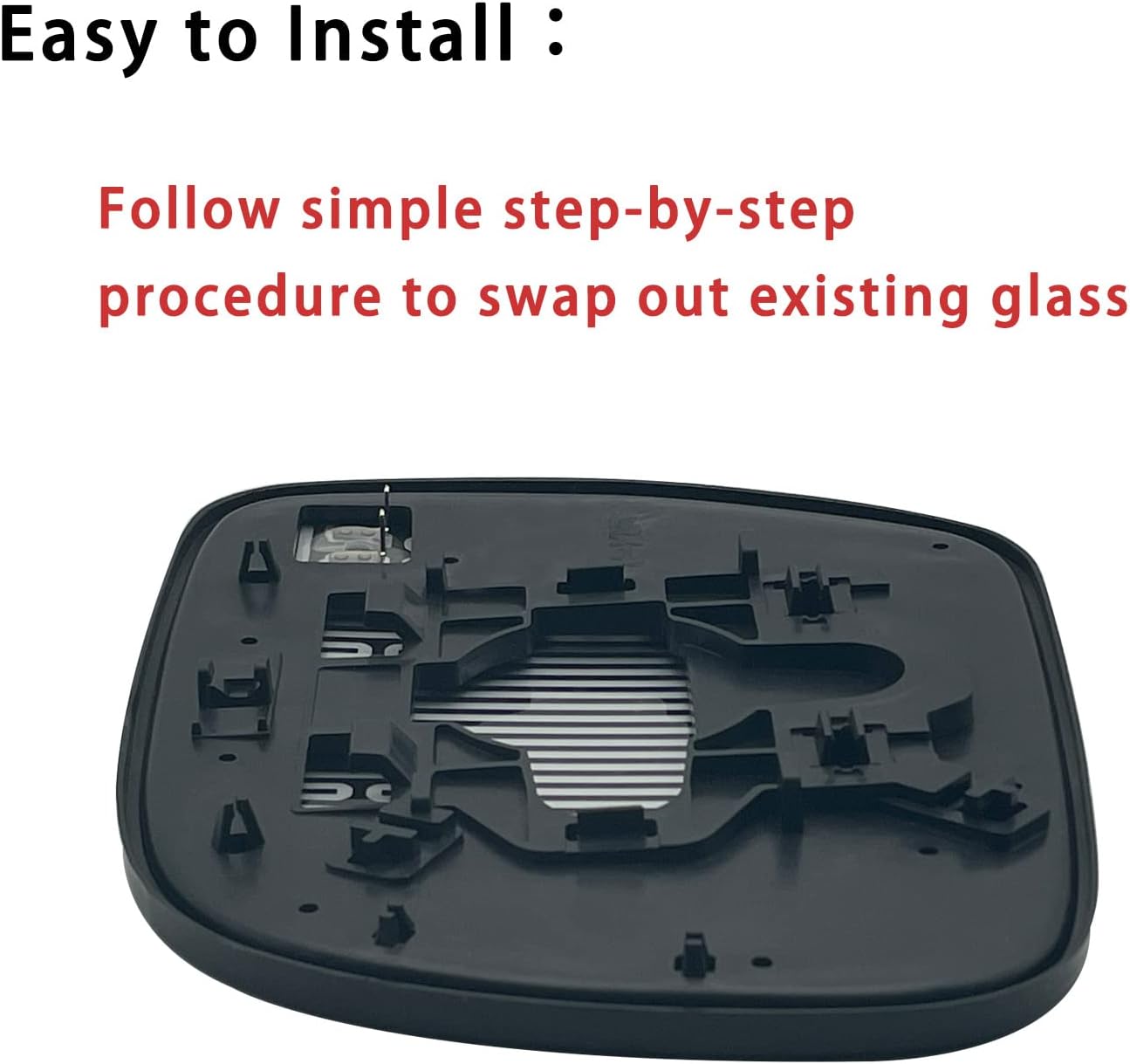 Espejo calefactable para el lado del pasajero para Lexus RX330 RX350 RX400h 2004-2009 – Espejo para Lexus RX330 RX350 RX400h, espejos laterales