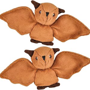 ArtCreativity Juguetes de murciélago de peluche, juego de 2, juguetes de murciélago suaves para niños, lindas decoraciones de animales para el hogar ArtCreativity Juguetes de murciélago de peluche, juego de 2, juguetes de murciélago suaves para niños, lindas decoraciones de animales para el hogar