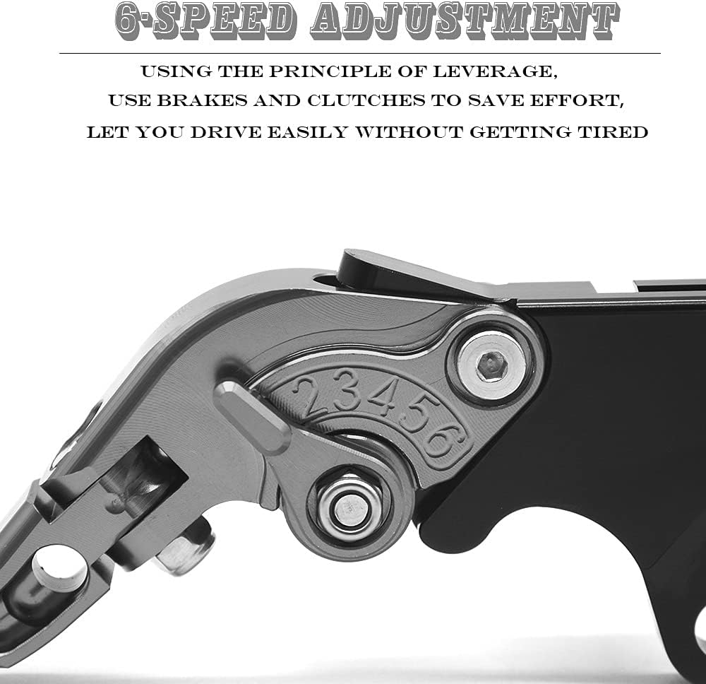 Empuñaduras de motocicleta para Ya&maha YZF R6 2005-2016 2015 2014 2013 2012 2011 2010 2009 2008 2007 2006 palanca de embrague de freno de