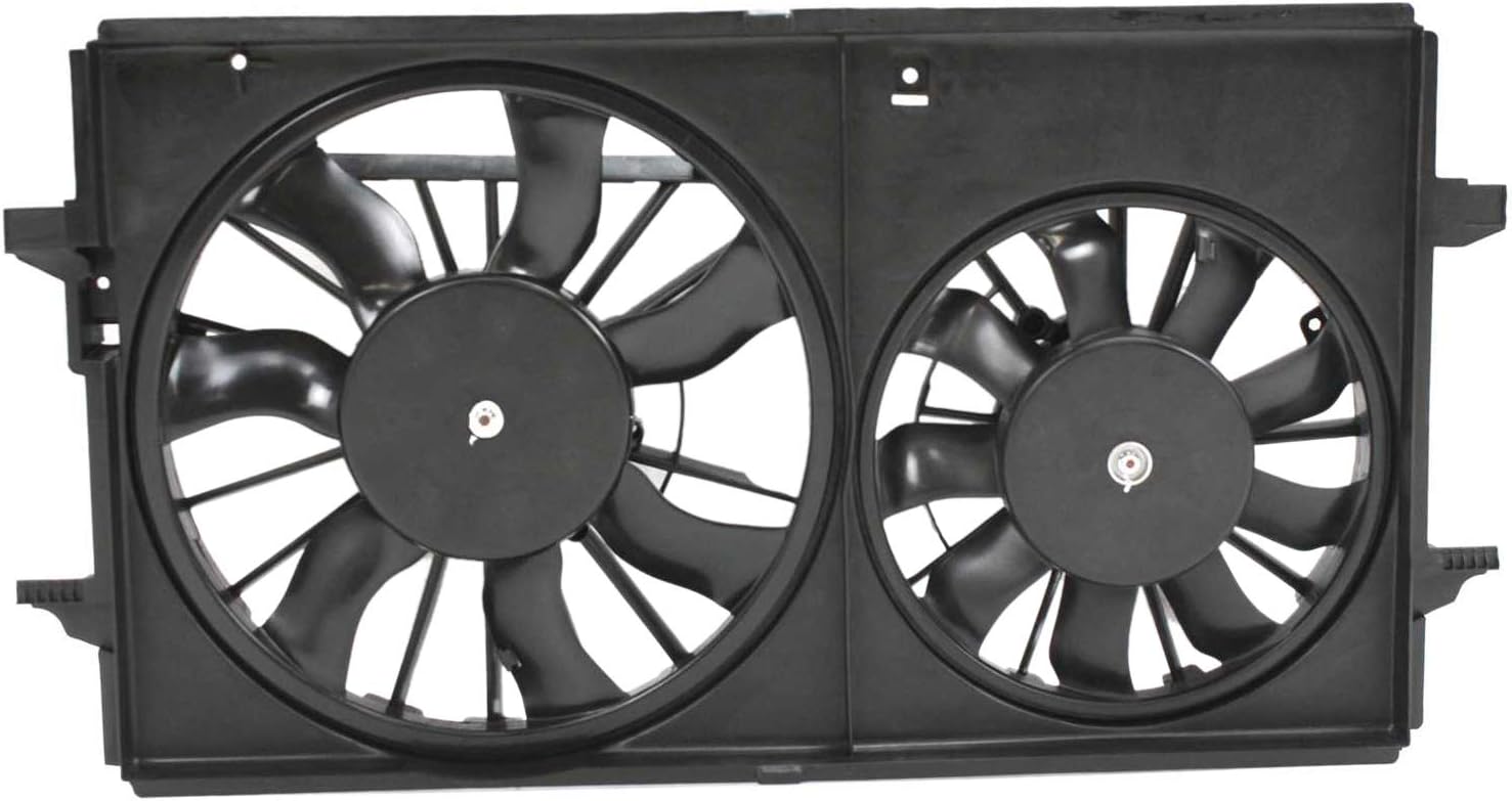 Garage-Pro Conjunto de ventilador de refrigeración para motor CHEVROLET MALIBU 2007-2012 3.5L3.6L