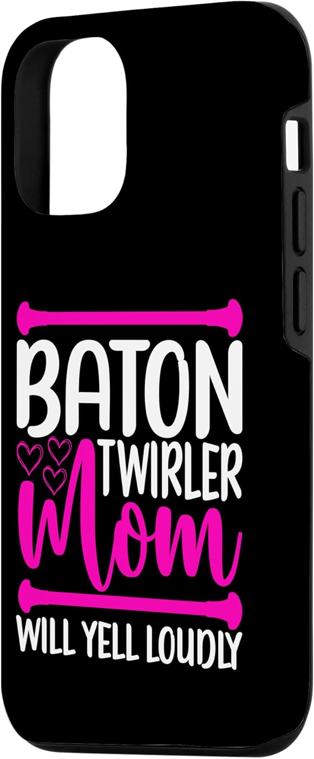 iPhone 14 Baton Twirling Mom Outfit Majorette Baton Twirler Mom Case
