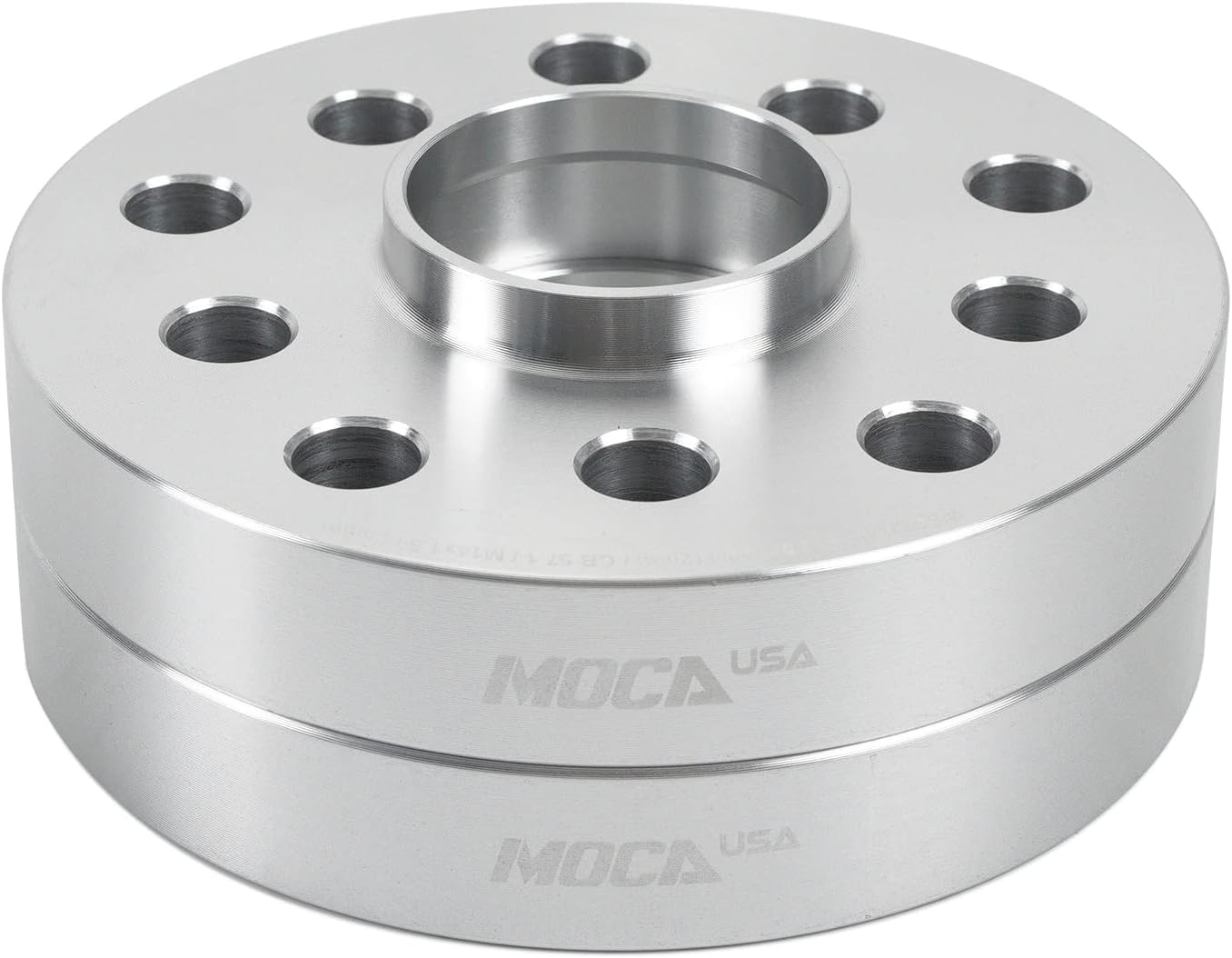 MOCA – 4 espaciadores de rueda de 0.984 in de 5 x 100 a 0.197 x 4.409 in, patrón de perno de 2.248 in, orificio del buje M14x1.5, tamaño de perno