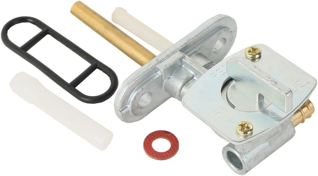 SLMOTO Grifo de tanque de gasolina Interruptor de válvula de gasolina para Yamaha Grizzly YFM600 1998-2001 FZR600 FZR600R 1989-1999 YX600 RADIAN 600