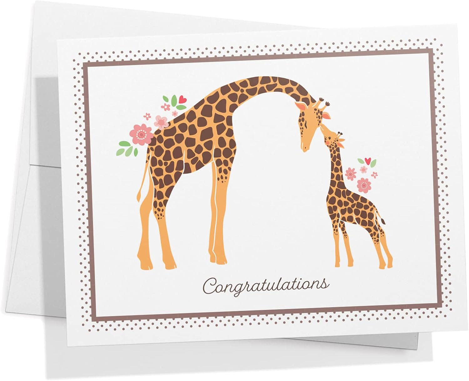 Twigs Papel  Surtido de tarjetas de felicitación para baby shower en blanco con sobres, tarjetas de felicitación para niños y niñas, tarjetas de