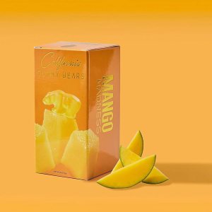 CALIFORNIA GUMMY BEARS Caja de regalo de 4 oz (MANGO) CALIFORNIA GUMMY BEARS Caja de regalo de 4 oz (MANGO)