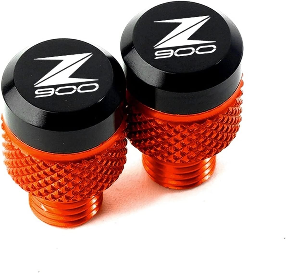 TENREV LCCDZ M10*1.25 Compatible with Kawasaki Z900 Z 900 2013-2022 Bolts Motorcycle Accessories CNC Caps Rear View Side Mirrors Hole Plug Screws