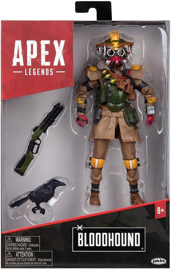 APEX Legends – Figura de acción coleccionable de 6 pulgadas, sabueso