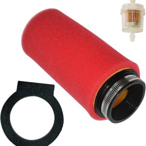 Filtro de aire para Yamaha Warrior 350 YFM350X 1987-2004 para Wolverine 350 YFM350FX 1995-2005 y para Yamaha Grizzly 600 1998-2001 con filtro de Filtro de aire para Yamaha Warrior 350 YFM350X 1987-2004 para Wolverine 350 YFM350FX 1995-2005 y para Yamaha Grizzly 600 1998-2001 con filtro de