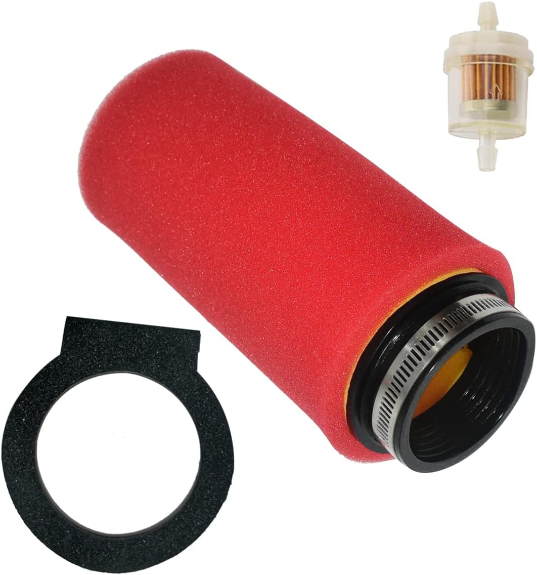 Filtro de aire para Yamaha Warrior 350 YFM350X 1987-2004 para Wolverine 350 YFM350FX 1995-2005 y para Yamaha Grizzly 600 1998-2001 con filtro de