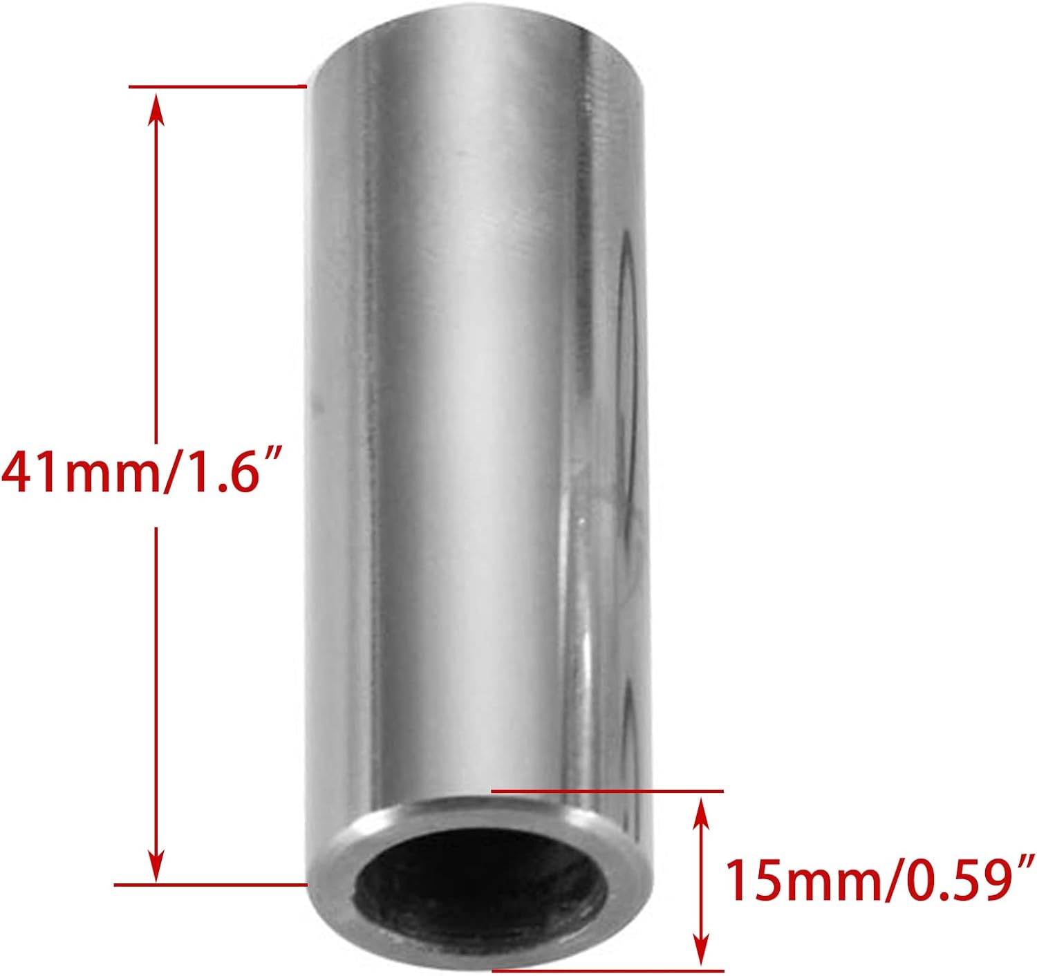 WOOSTAR Kit de reconstrucción de cilindro de orificio grande de 2.260 in con reemplazo de pistón para GY6 4 tiempos 125cc 150cc 157QMJ 152QMI motor
