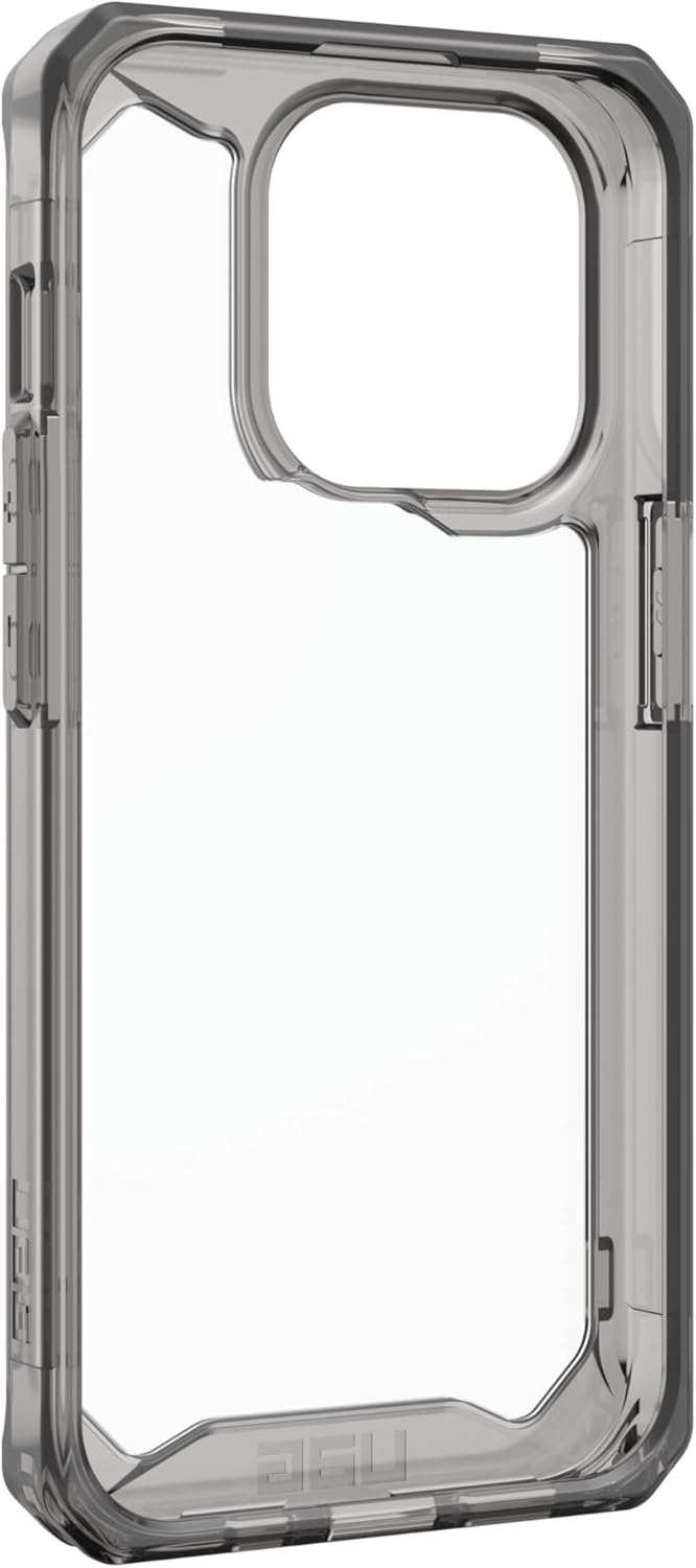 URBAN ARMOR GEAR UAG – Funda compatible con iPhone 15 Pro de 6.1 pulgadas, cubierta protectora resistente a las caídas de grado militar transparente