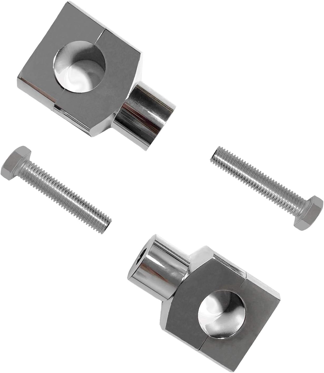 Abrazadera elevadora de manillar de 1″ 25MM compatible con Harley Kawasaki Suzuki Yamaha Honda Shadow