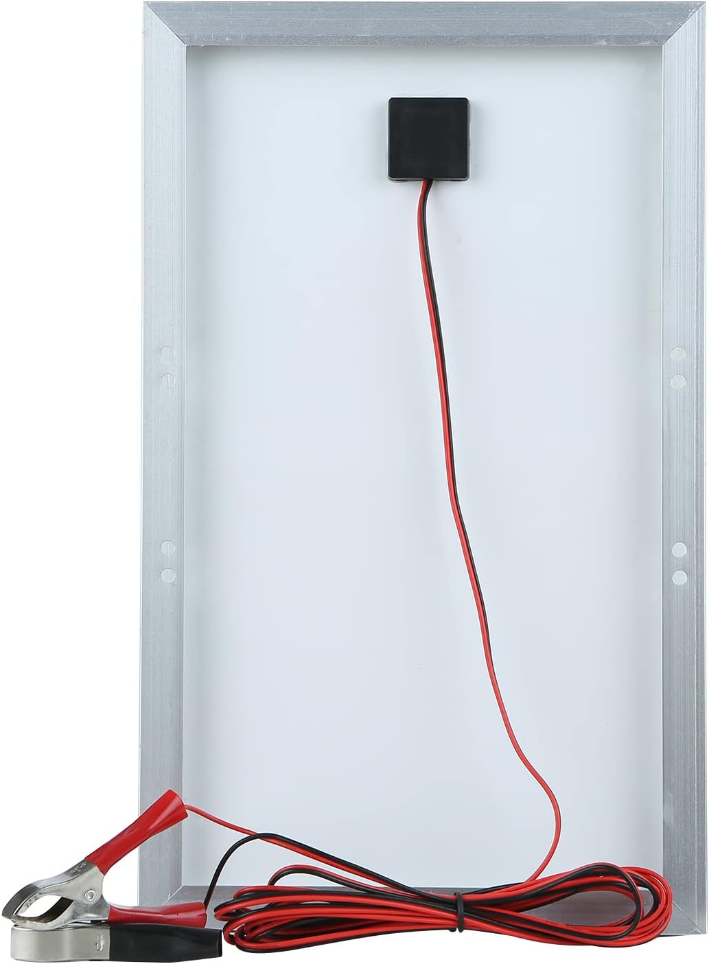 HUIOP Kit de panel solar, 30 W D C 12 V18 V Kit de panel solar con clip de cocodriloresistencia al agua IP65 para uso doméstico interior y exterior