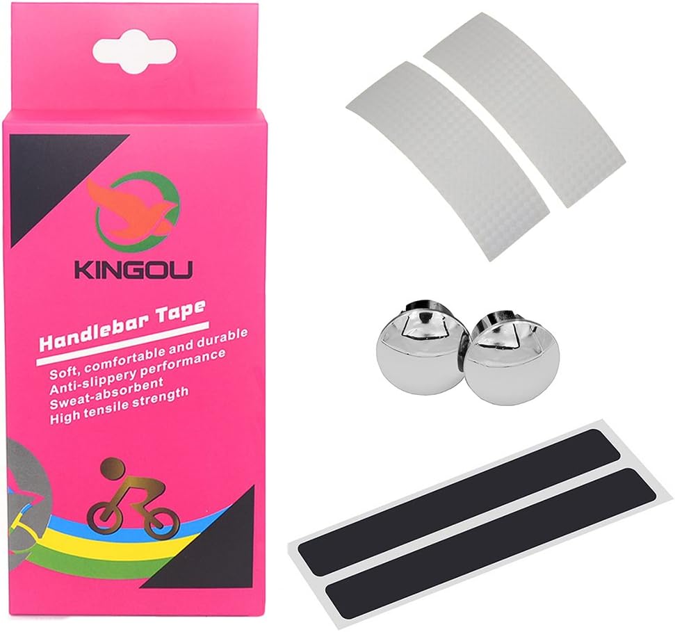 cintas de barra, cinta para manubrio de bicicleta de carretera, en piel de poliuretano, de fibra de carbono, 2 unidades por juego