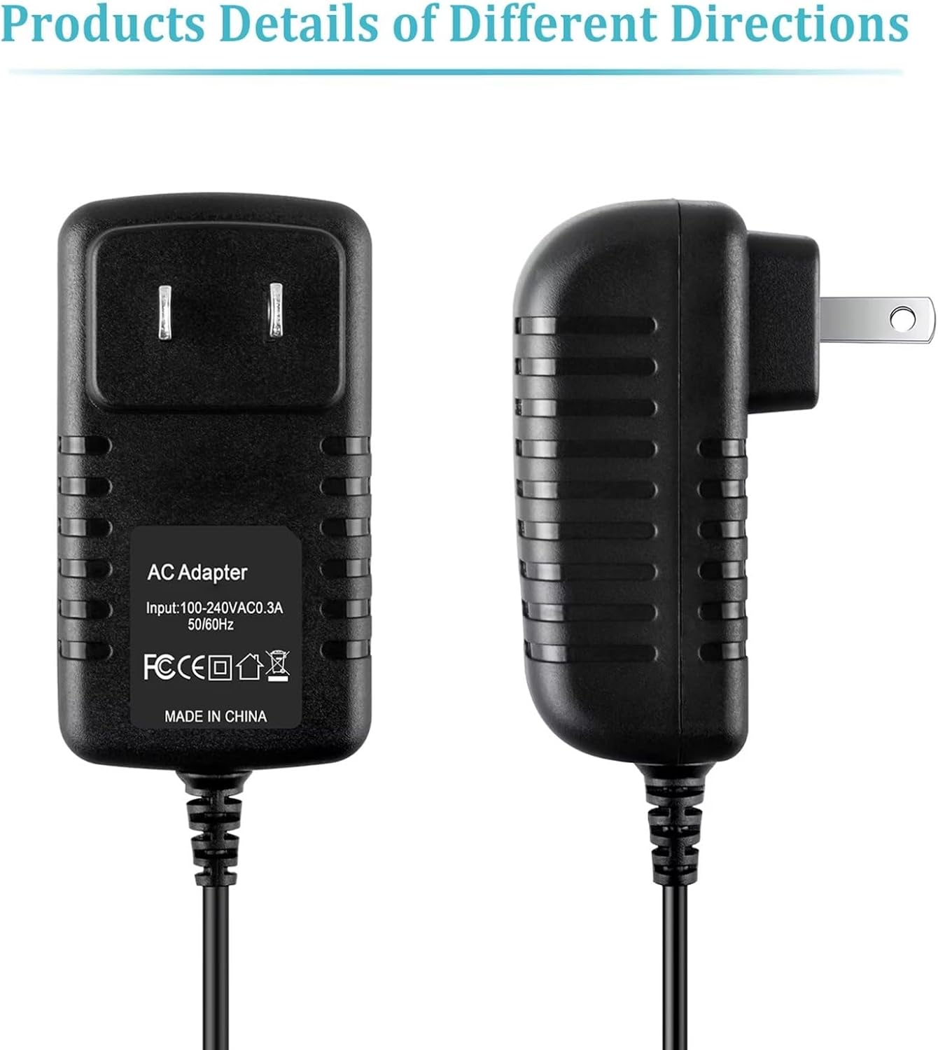 kybate Adaptador de CA para Uniden Bearcat NASCAR BC350C BC205XLT BC 400XLT Escáner de policía