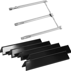 Charbrofire Spirit and Spirit II 300 Series 7636 Placas térmicas 69797 Piezas de repuesto para quemador de parrilla Weber Spirit E310 E320 E330 S310 Charbrofire Spirit and Spirit II 300 Series 7636 Placas térmicas 69797 Piezas de repuesto para quemador de parrilla Weber Spirit E310 E320 E330 S310