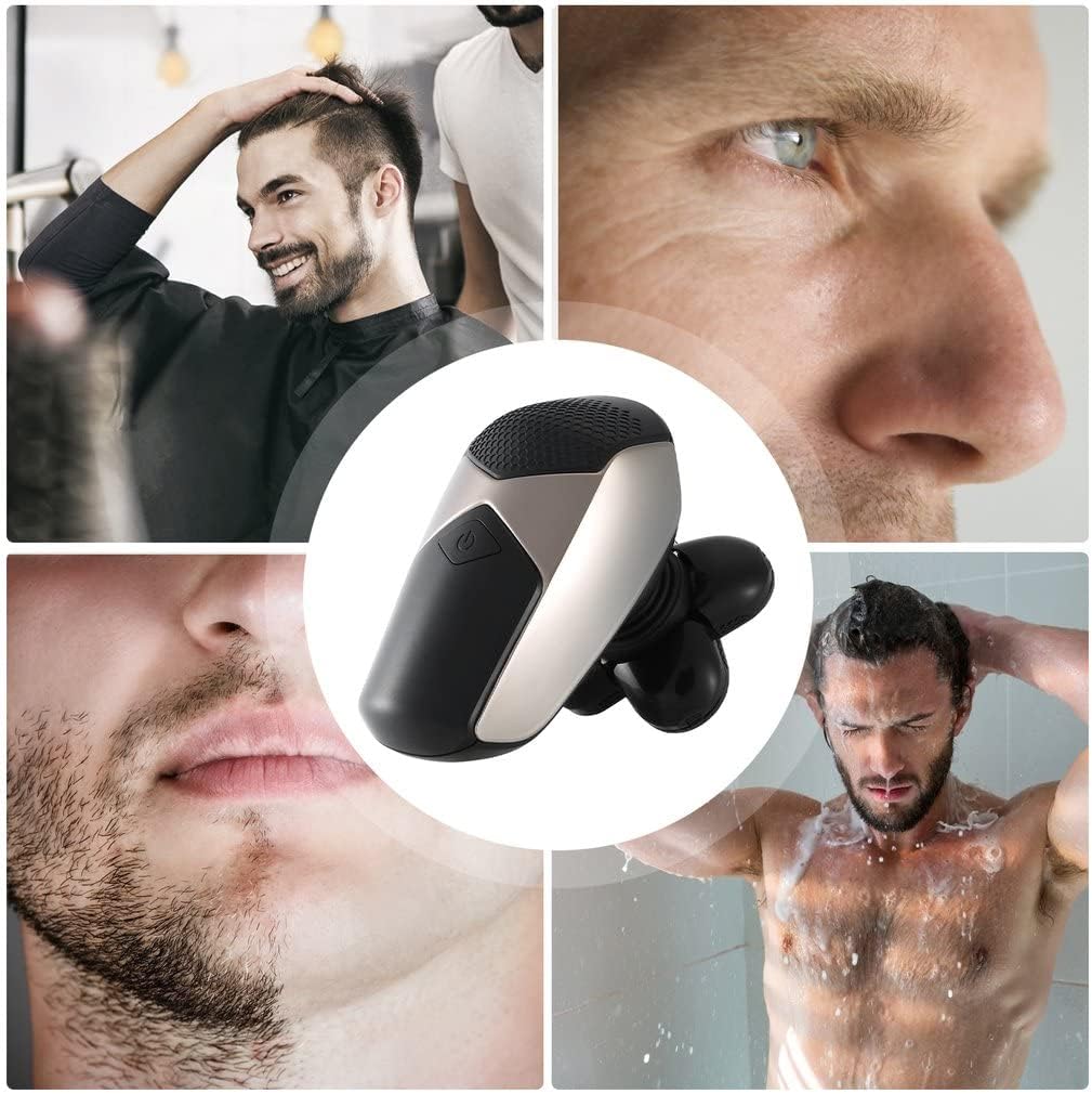 Afeitadoras de cabeza para hombres calvos, maquinilla de afeitar eléctrica multifunción para hombres, afeitadora de calavera para cabeza calva,