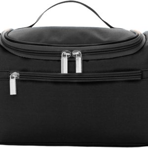 Maquillage Organizador con agarre de tela Oxford cómoda bolsa de mano para maquillaje negro Maquillage Organizador con agarre de tela Oxford cómoda bolsa de mano para maquillaje negro