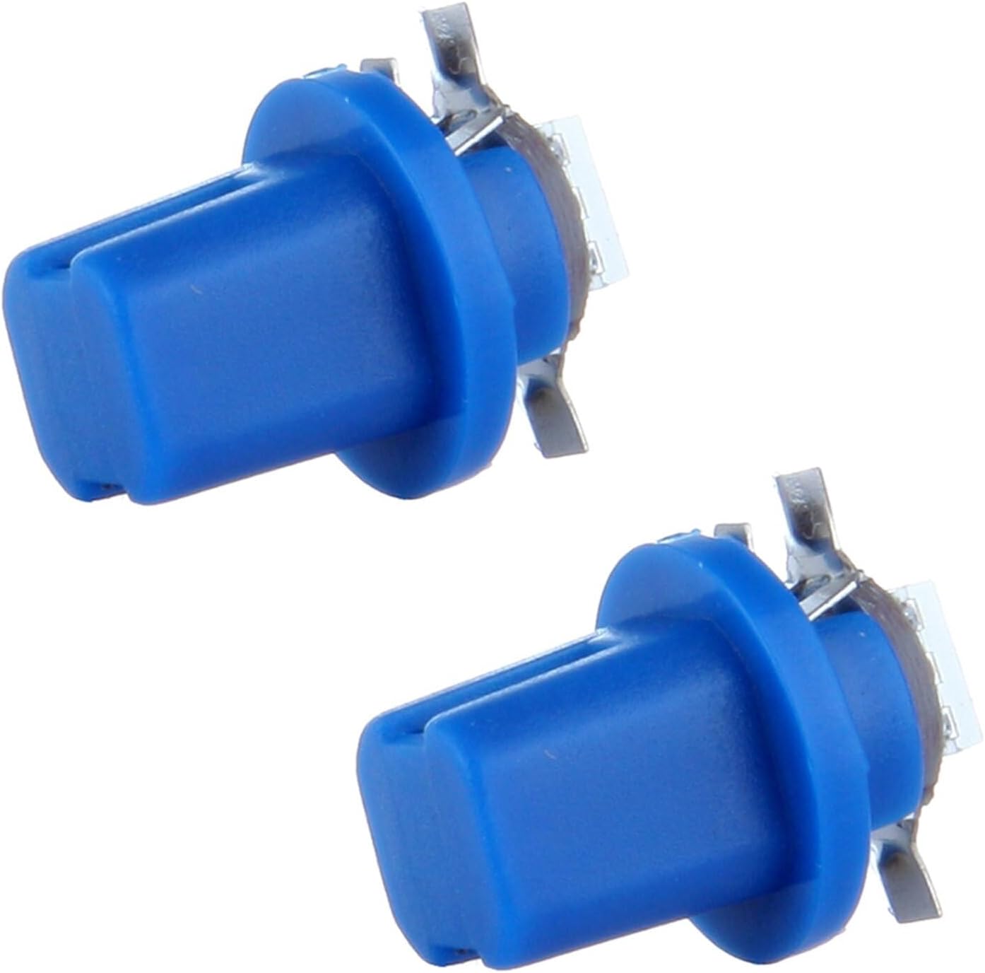 cciyu 20x B8.5D 1SMD 5050 coche azul LED instrumento indicador luz C5W lado interior bombilla