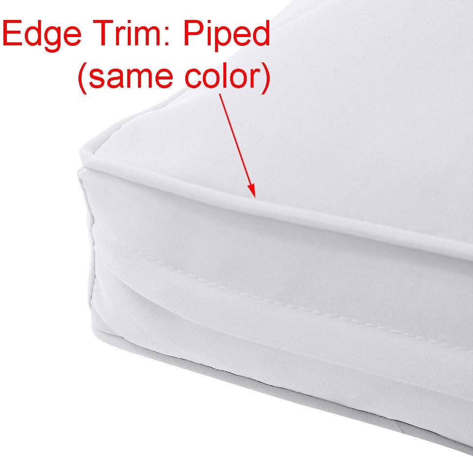 Prolinemax Funda solamente Sábana bajera ajustable para colchón de sofá cama con 2 canaletas individuales AD106