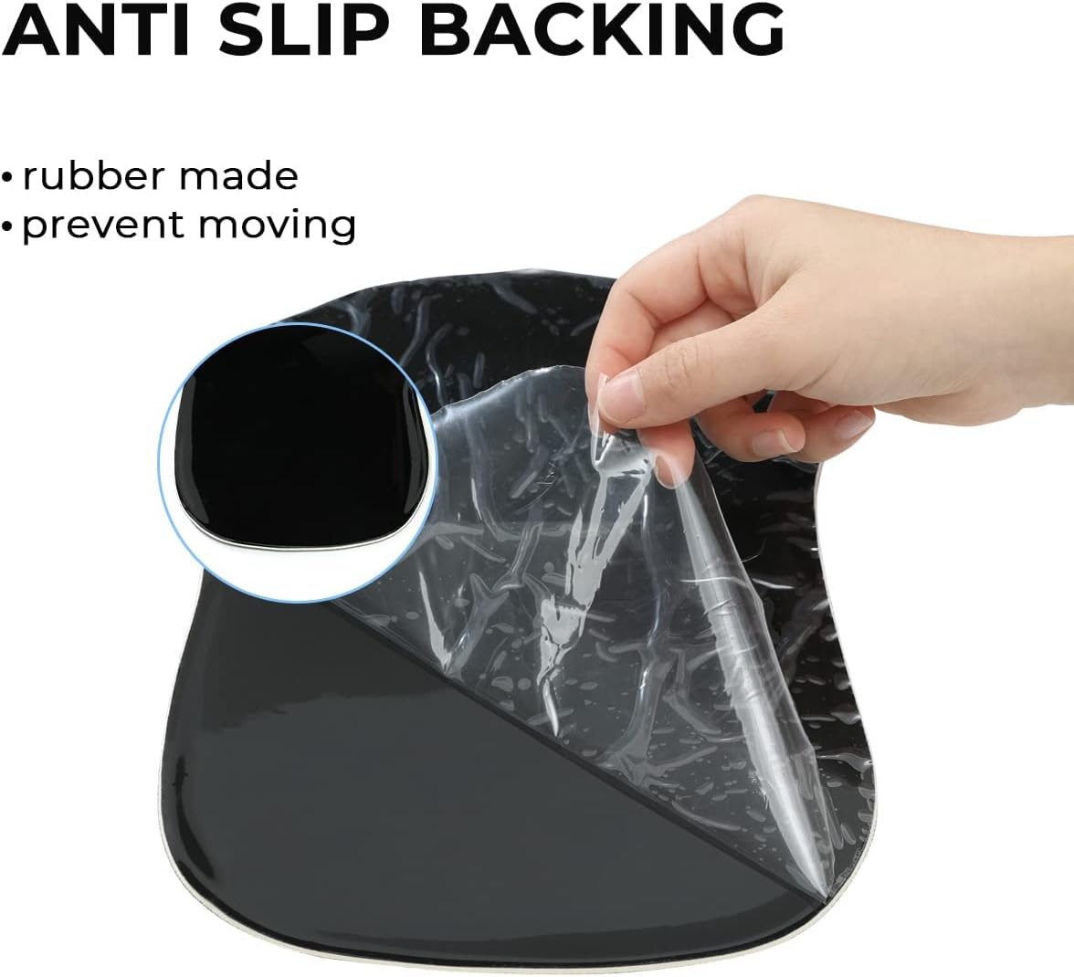 Alfombrilla de mouse ergonómica, alfombrilla de mouse para perro, soporte de muñeca antideslizante, alfombrilla de silicona para mouse de oficina,