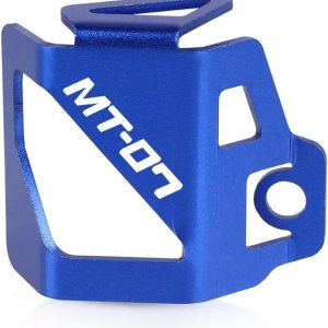 Hair para Yamaha MT09 FZ07 FZ09 MT07 MT-03 MT 07 09 03 MT125 MT10 motocicleta depósito líquido de freno trasero tanque de aceite cubierta (color Hair para Yamaha MT09 FZ07 FZ09 MT07 MT-03 MT 07 09 03 MT125 MT10 motocicleta depósito líquido de freno trasero tanque de aceite cubierta (color