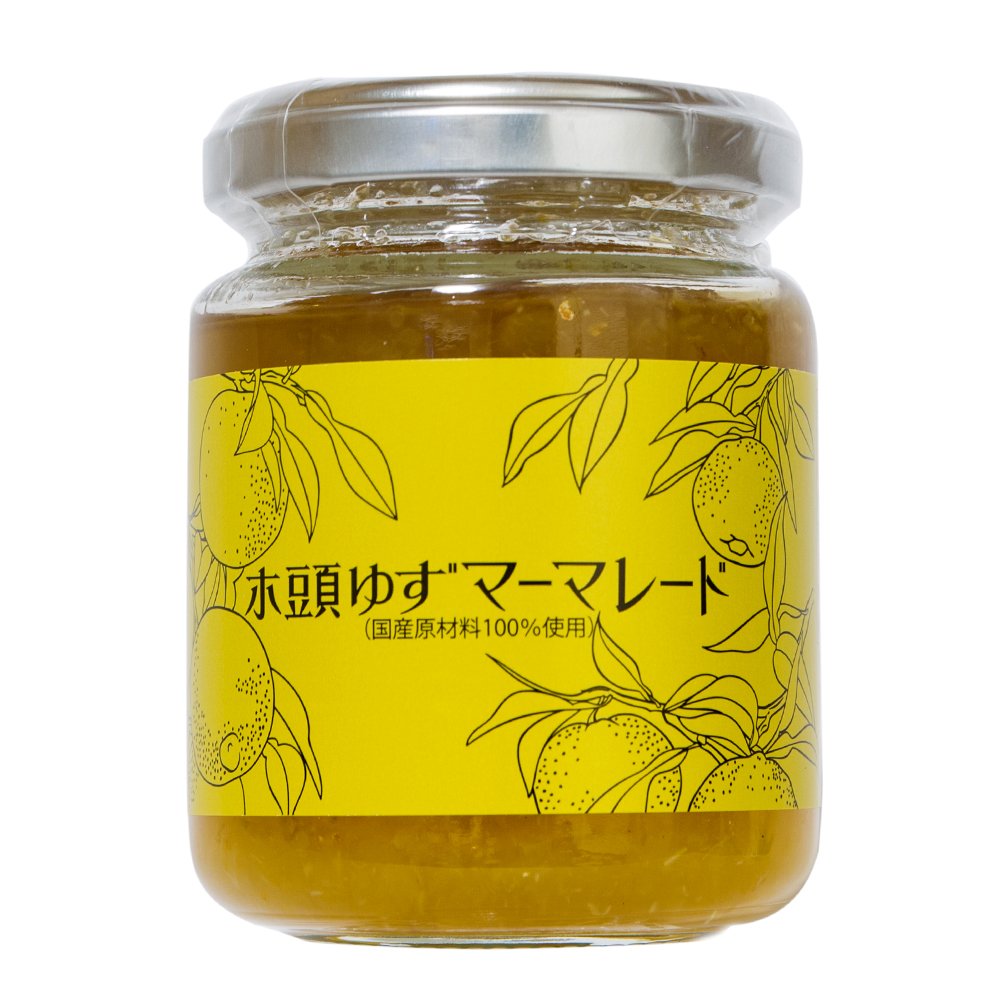 Mermelada Ougon no Mura Kito yuzu 4.93oz (140g)