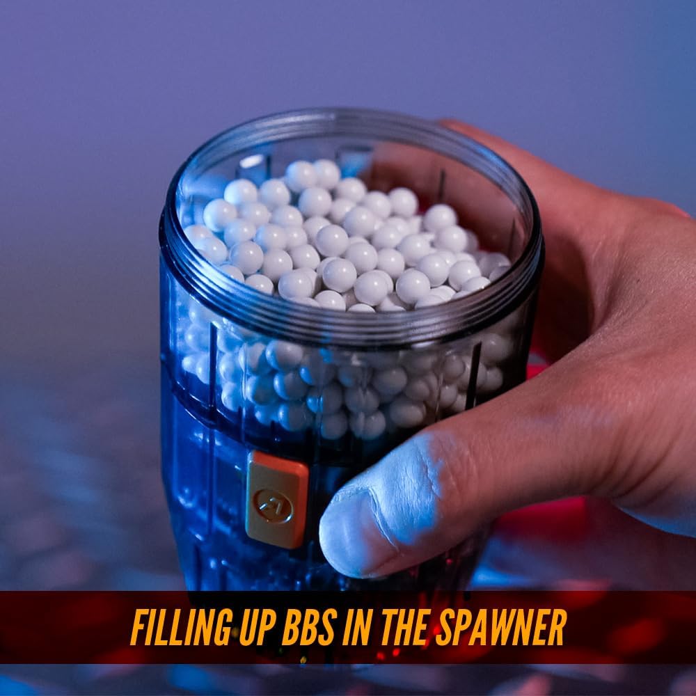 ACETECH Paquete de iniciación juego de granadas ficticias AceHive Spawner, función de recarga rápida para todos los BBS de 0.236 in.