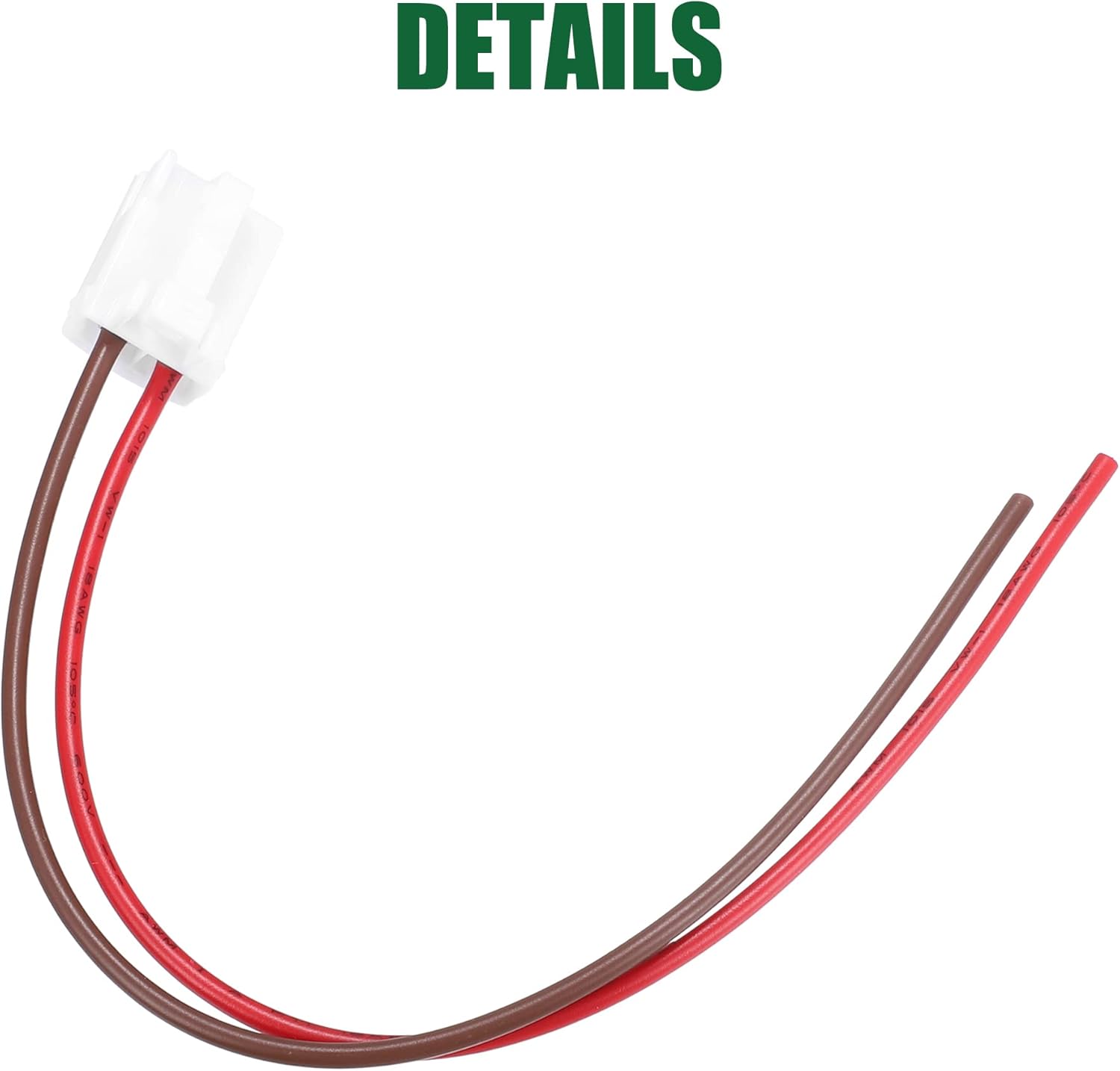 Motoforti Conector de resistencia del motor del ventilador de 6 pulgadas, kit de arnés de cable de enchufe del soplador, para Toyota Tacoma