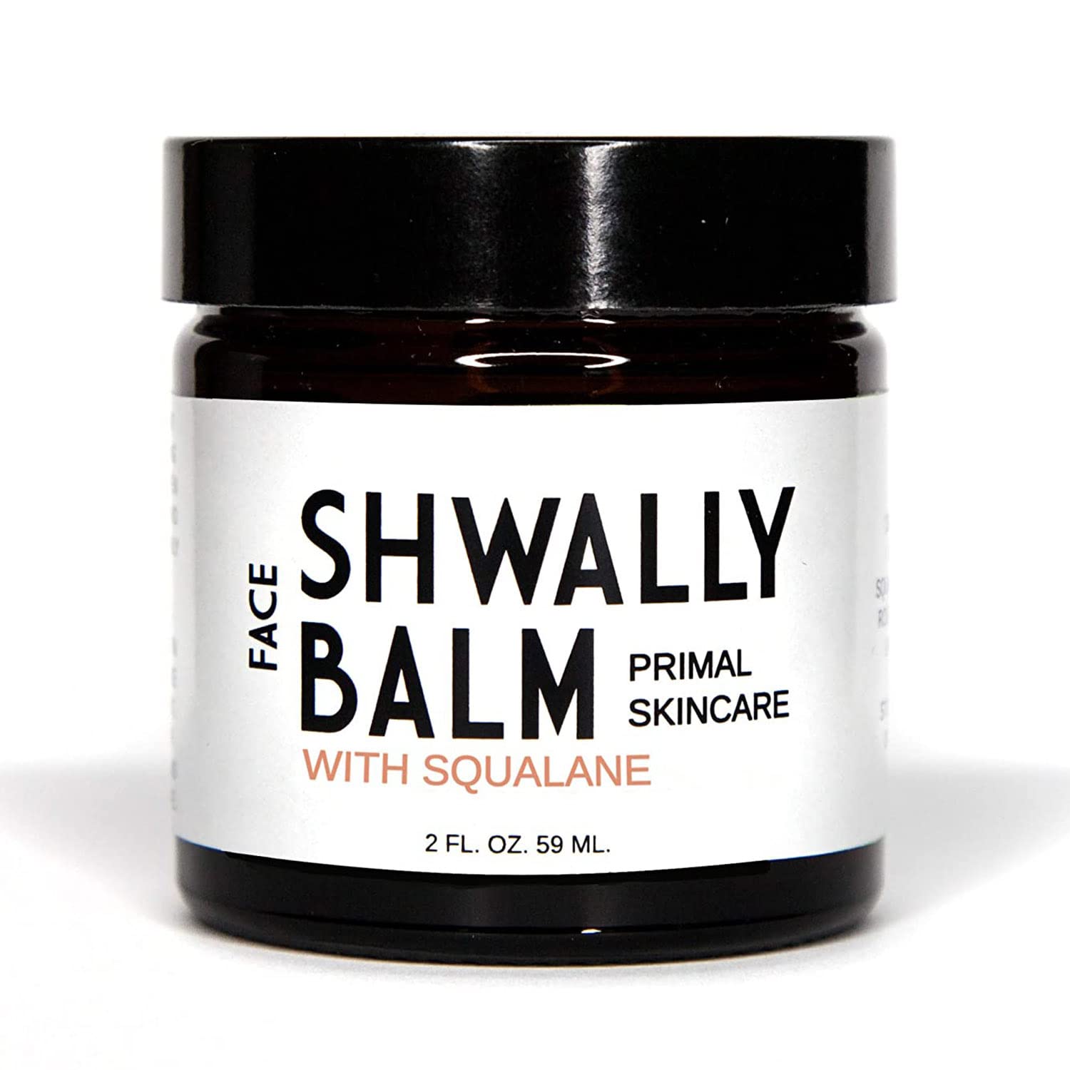 Tallow & Squalane – Bálsamo facial no comedogénico  Crema hidratante paleo y primaria  100% sebo alimentado con hierba, escualano y flores de