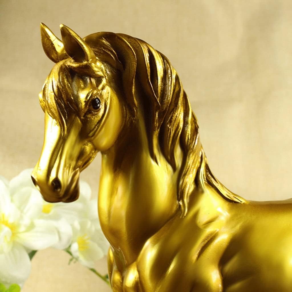 Yeah-hhi Banco para niñas y niños, alcancía, hucha realista de caballos, banco de monedas de resina, banco de dinero personalizado para regalo para