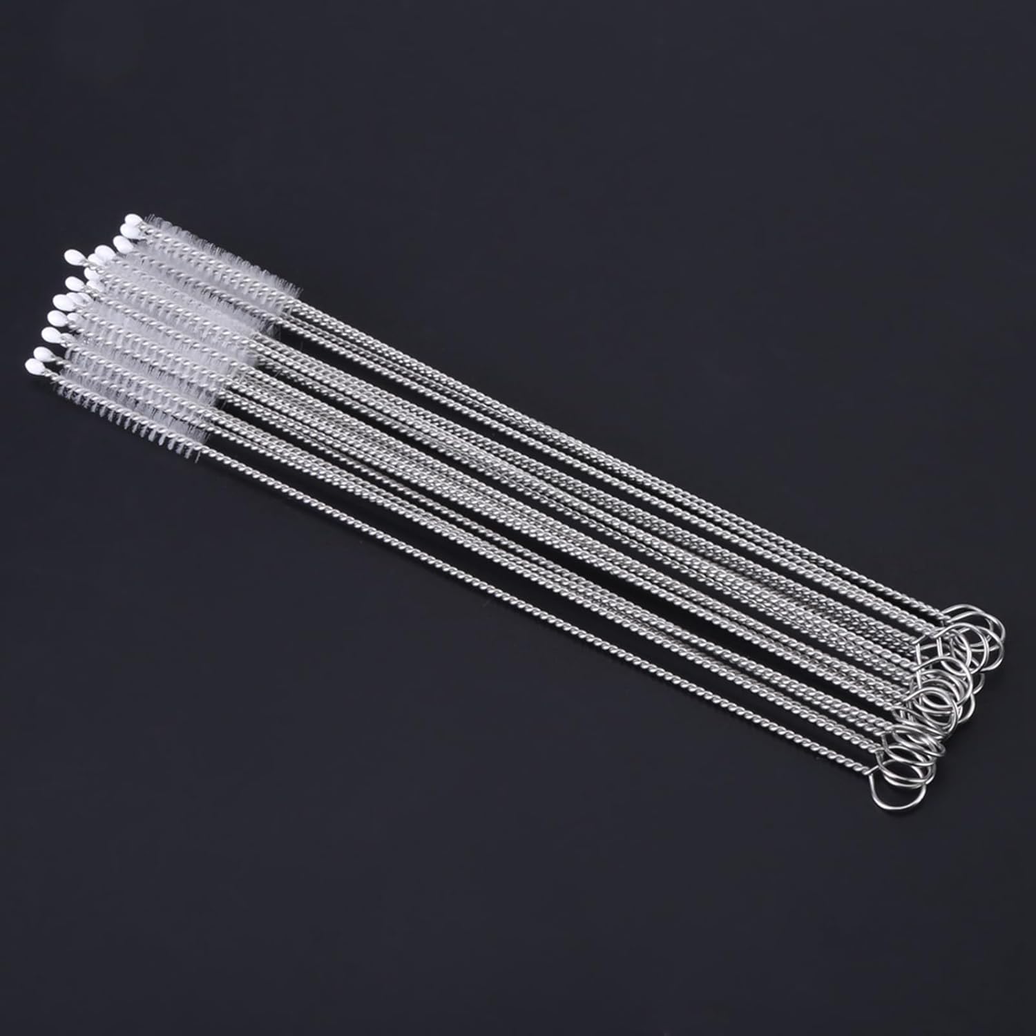 fosa Juego de cepillos de limpieza de botellas,20pcs cepillos de limpieza,Botella de alimentación de leche para bebés Taza de acero inoxidable