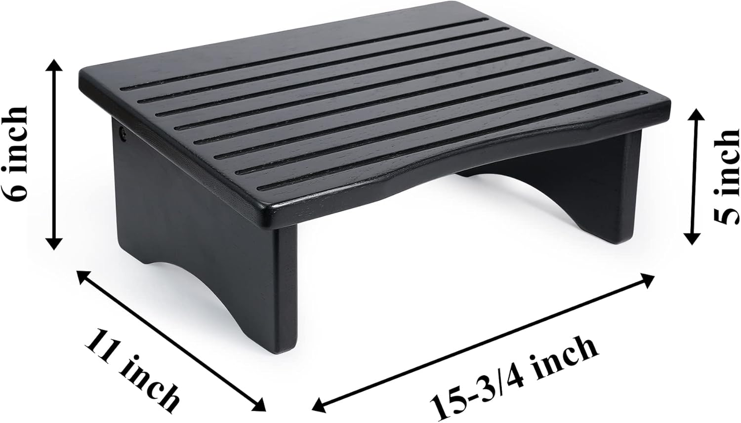CONSDAN Reposapiés ergonómico para debajo del escritorio en el trabajo, taburete de pie de lactancia, taburete superior inclinado antideslizante de