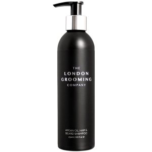 The London Grooming Company Champú para cabello y barba de aceite de argán  Sin sulfato  Todo tipo de cabello  8.8 onzas líquidas (8.5 fl oz) The London Grooming Company Champú para cabello y barba de aceite de argán  Sin sulfato  Todo tipo de cabello  8.8 onzas líquidas (8.5 fl oz)