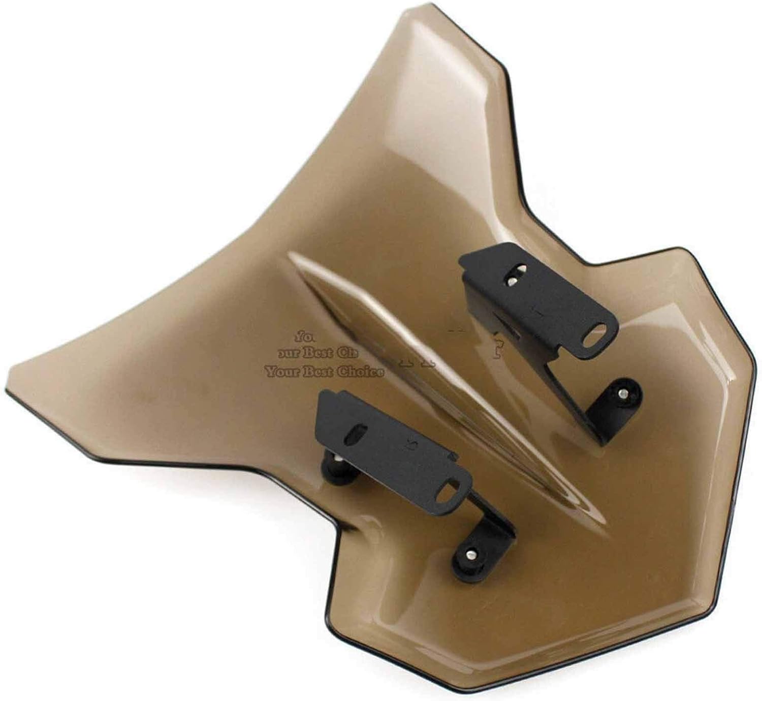 Motorcycle Windshield Compatible with MT09 MT-09 FZ09 FZ-09 MT FZ 09 2017 2018 2019 Motorcycle Motorbike Windshield Windscreen with Mounting Bracket
