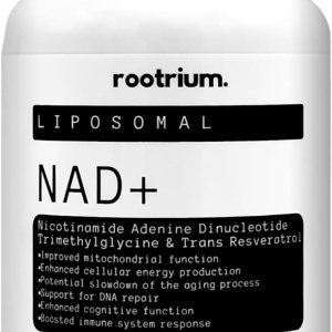Rootrium NAD+ liposomal 1000 mg con resveratrol y TMG  Energía mejorada tres en uno, reparación de ADN y fórmula antienvejecimiento  Mejora la Rootrium NAD+ liposomal 1000 mg con resveratrol y TMG  Energía mejorada tres en uno, reparación de ADN y fórmula antienvejecimiento  Mejora la