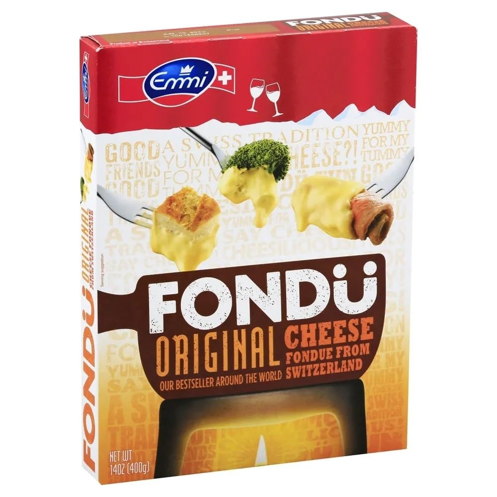Mezcla de fondue de queso Emmi (caja de 12 x 14 onzas)
