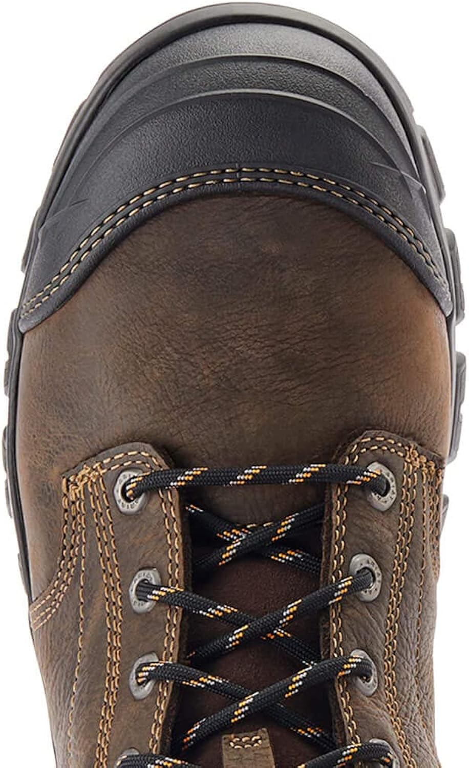 Ariat Botas de trabajo para hombre Treadfast de 8 pulgadas con punta de acero impermeable