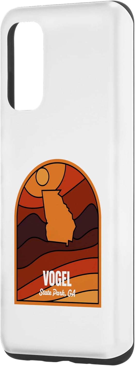 Galaxy S20 Vogel State Park GA Retro Sunset Case