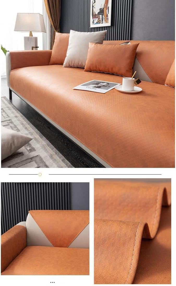 Funda protectora de sofá impermeable para mascotas, funda de cojín de sofá y lavable para sofá seccional, funda de sofá para perros, muebles