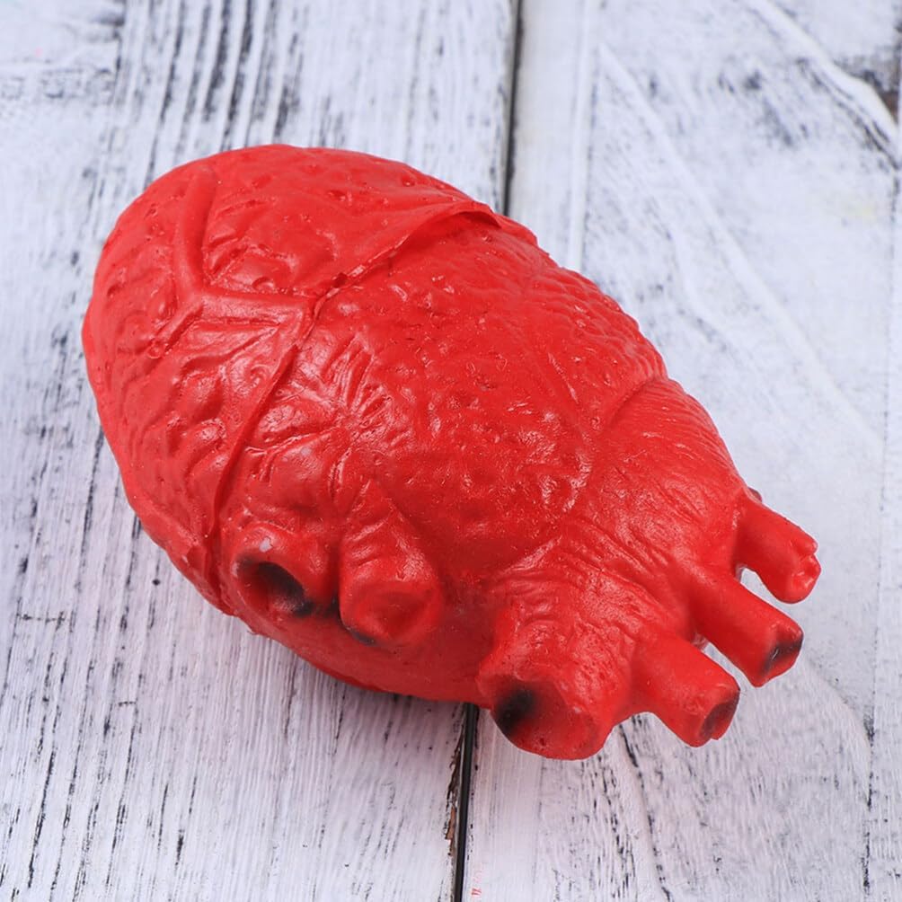 PRETYZOOM Bloody Simulation Heart Halloween Tricky Props Horrible Halloween o decoración de casa embrujada
